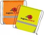 Worek ODBLASKOWY workoplecak Twoje logo gadżet HIT