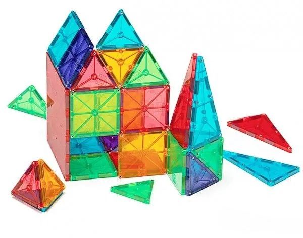 Klocki Magnetyczne 100 elementów Magna-Tiles zdjęcie 7