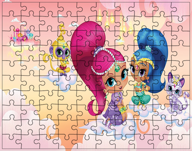 Puzzle Shimmer and Shine zdjęcie 1