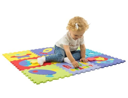 Piankowe puzzle podłogowe Kosmos – 50 elementów na Arena.pl