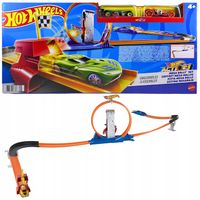 TOR HOT WHEELS ZESTAW PĘTLA SZYBKI WYŚCIG +AUTO GJM75