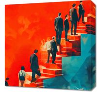 Obraz 50x50cm Metafory Sukcesu