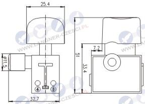 Wyłącznik do kątówek chińskich na Arena.pl