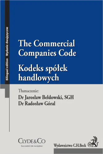 Kodeks spółek handlowych. The Commercial Companies Code na Arena.pl