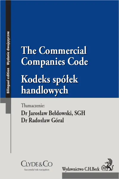 Kodeks spółek handlowych. The Commercial Companies Code zdjęcie 2