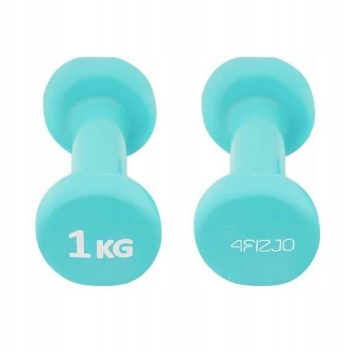 HANTELKI do ćwiczeń 4FIZJO ciężarki żeliwne 2x1kg na Arena.pl