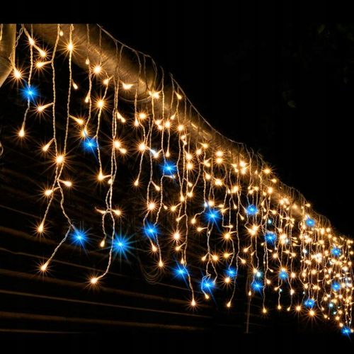 SOPLE LED 500 LAMPKI ZEWNĘTRZNE 18 m Światełka Świąteczne Zew IP44 + FLASH na Arena.pl