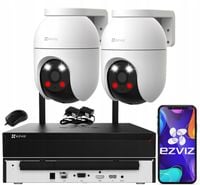 Zestaw Monitoringu WiF EZVIZ2 Kamery Obrotowe 5MPx DO FOMU FIRMY