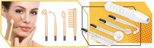 DERMA WAND PRO darsonval 4 elektrody peloty najmocniejszy do skóry na Arena.pl