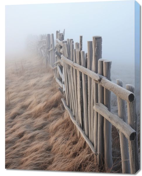 Obraz 70x90cm Mgła nad Wydmami zdjęcie 1