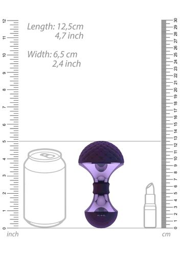enoki - bendable massager - purple na Arena.pl