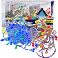 LAMPKI 100 LED SOPLE ZEWNĘTRZNE CHOINKOWE GIRLANDA