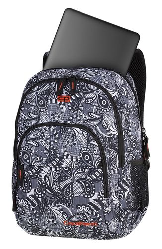 Plecak CoolPack BASIC PLUS czarno białe wzory, BLACK LACE (92685CP) na Arena.pl