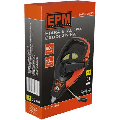 miara stalowa geodezyjna 50m - e-400-0253 na Arena.pl