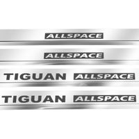 Listwa progowa VOLKSWAGEN TIGUAN MK2 ALLSPACE Stal nierdzewna 304 połysk