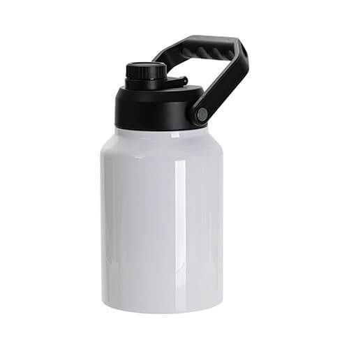 Termos ze stali nierdzewnej 2000 ml do sublimacji - biały zdjęcie 3