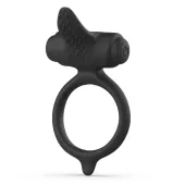 b swish bcharmed basic black - silikonowy wodoodporny pierścień wibrujący