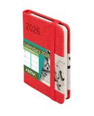 KALENDARZ 2026 AWANGARDA A7 TDW CZERWONY ANTRA