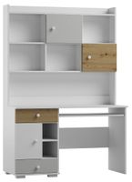 Duże biurko do pokoju dziecka z nadstawką młodzieżowe szuflady ARTISAN Y15