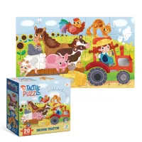 Puzzle Sensoryczne Dodo   ”Jadę Traktorem” 300658