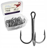 30 x Super Mocne Kotwice kotwiczki r 3/0 B. Nickel