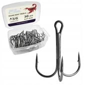 30 x Super Mocne Kotwice kotwiczki r 3/0 B. Nickel