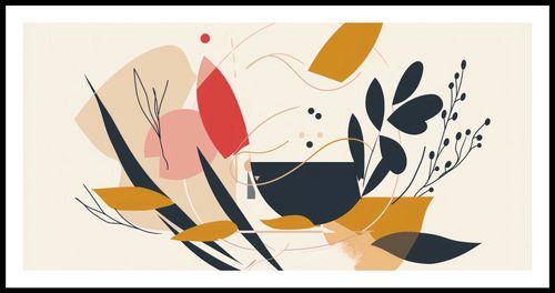 Plakat 91,3x44,5cm Porywista Flora na Arena.pl