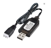 Ładowarka Do Bateri Akumulatorów USB 7,4V Przewód Ładujący 0,5 m Czarny