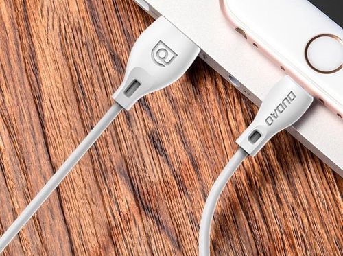 Przewód kabel USB-A - iPhone Lightning 2.4A 1m - biały na Arena.pl