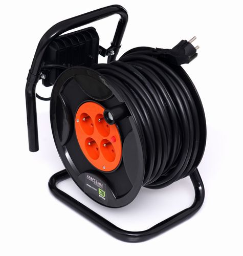 PRZEDŁUŻACZ BĘBNOWY 30M + LED KD4037 na Arena.pl