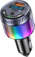 LENCENT Bluetooth 5.3 samochodowy transmiter FM typ C PD 30W BS024