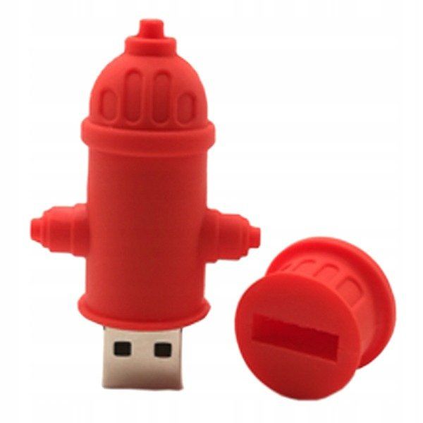 PENDRIVE USB SZYBKI FLASH DRIVE ULTRA PAMIĘĆ ZAWIESZKA PREZENT HYDRANT 32GB zdjęcie 3