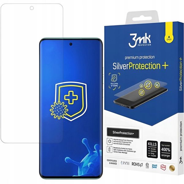 Antymikrobowa Folia Ochronna na Motorola Edge 40 Neo 3mk SilverProtection+ zdjęcie 3