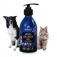 HOLISTA OLEJ z Łososia Atlantyckiego SALMON OIL dla Psa Kota OMEGA 3 250ML
