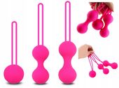 LUKSUSOWE KULKI GEJSZY WIBRUJĄCE SEX MASAŻER KEGLA