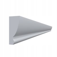 Listwa ścienna 2m DLS15 5cm x 2cm sztukateria dekoracyjna ozdobna ramka