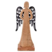 Figurka drewniana anioł MANGO 32,5 cm