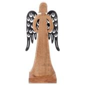 Figurka drewniana anioł MANGO 32,5 cm