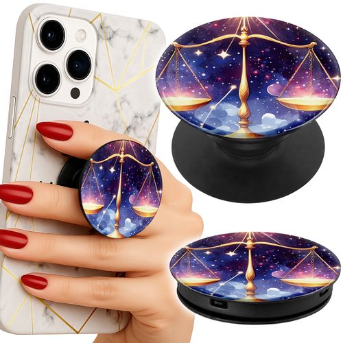 Uchwyt do telefonu Popsocket na palce/stojak ZNAK ZODIAKU, WAGA na Arena.pl