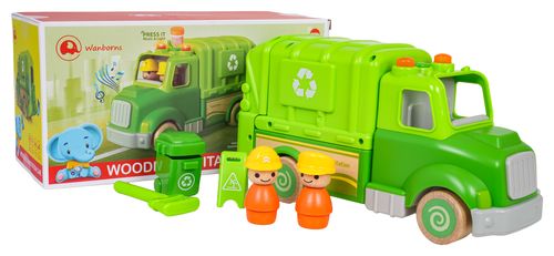 Drewniana Śmieciarka na Arena.pl