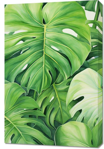 Obraz 60x90cm Tajemnice Liści zdjęcie 1