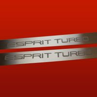 Listwa progowa LOTUS ESPRIT  ESPRIT TURBO Stal nierdzewna 304 mat 2szt