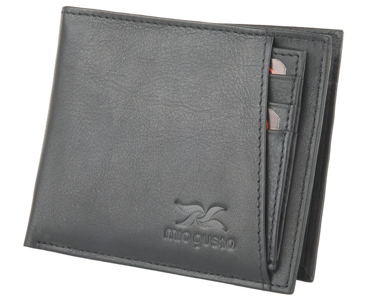 Portfel męski Dan - Mio Gusto Czarny zdjęcie 2