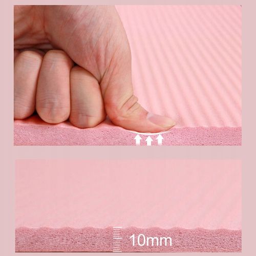 Mata do jogi 185x61x1cm Gruby czarny na Arena.pl