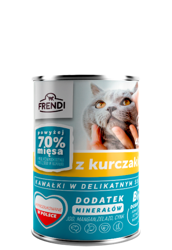 Frendi Kawałki W Delikatnym Sosie Z Kurczakiem 400g na Arena.pl