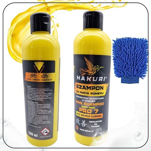 Zestaw do CZYSZCZENIA MYCIA Roweru / 6 x Szczotki / Szampon z woskiem na Arena.pl