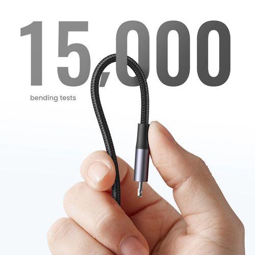 kabel przewód do iphone lightning - usb-c 2.0 mfi 1m - szary na Arena.pl