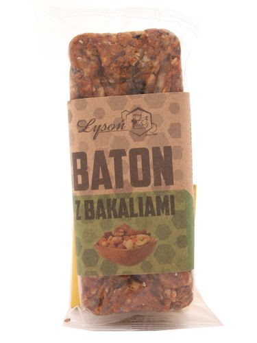 Baton z bakaliami - Łysoń - 60g na Arena.pl