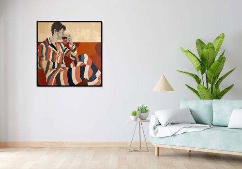 Plakat 90x90cm Przerwa Aby Odetchnąć na Arena.pl