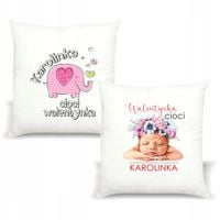 Poduszka z imieniem PREZENT CIOCI WALENTYNKA